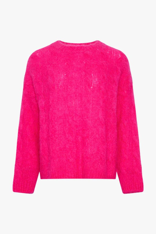 Jazlyn Knit Pullover Pink