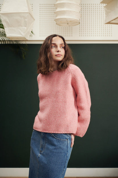 Saint Tropez Gaine Knit in Chateau Rose