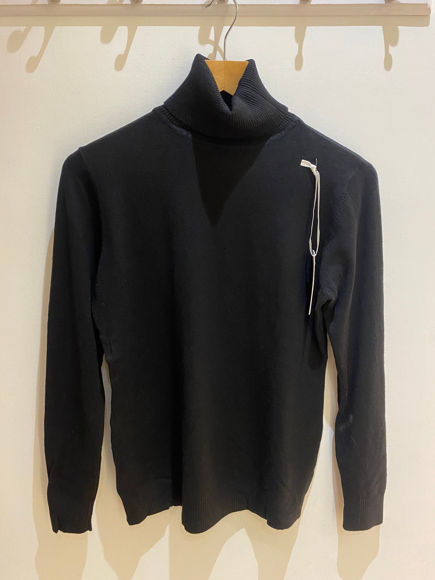 Sandy Polo Neck Jumper - Black (One Size)