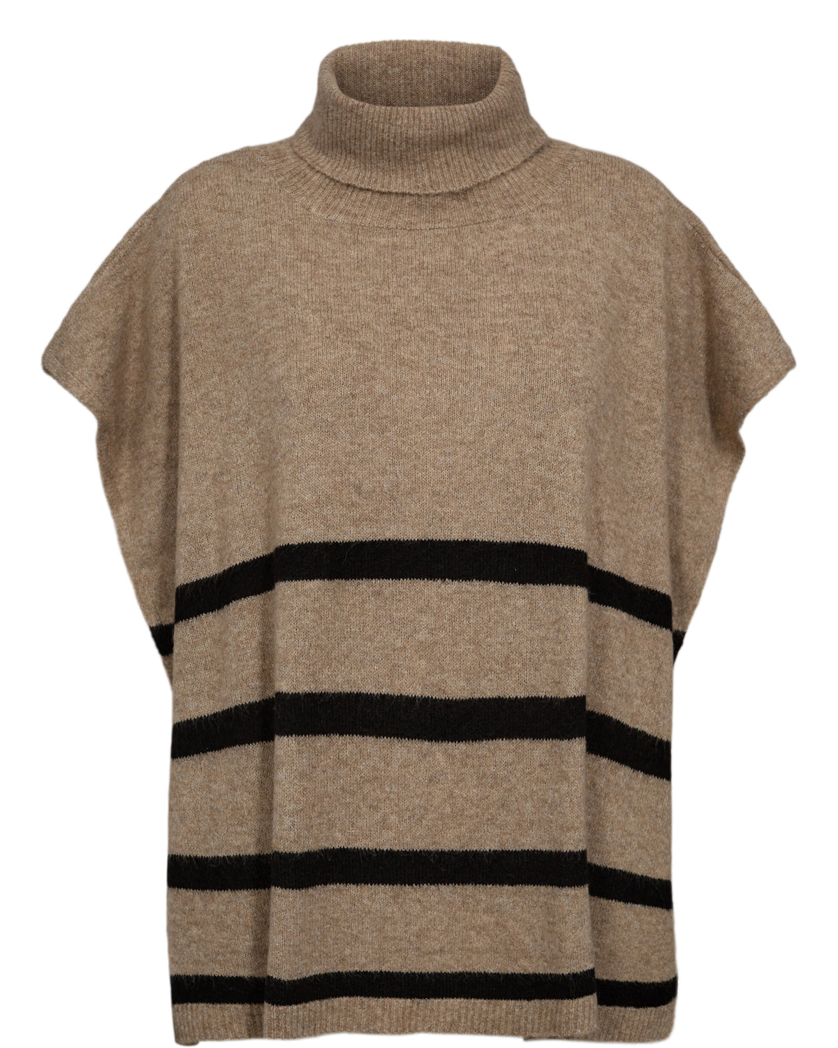 Numph Nunemba Rollneck Poncho in Tiger&