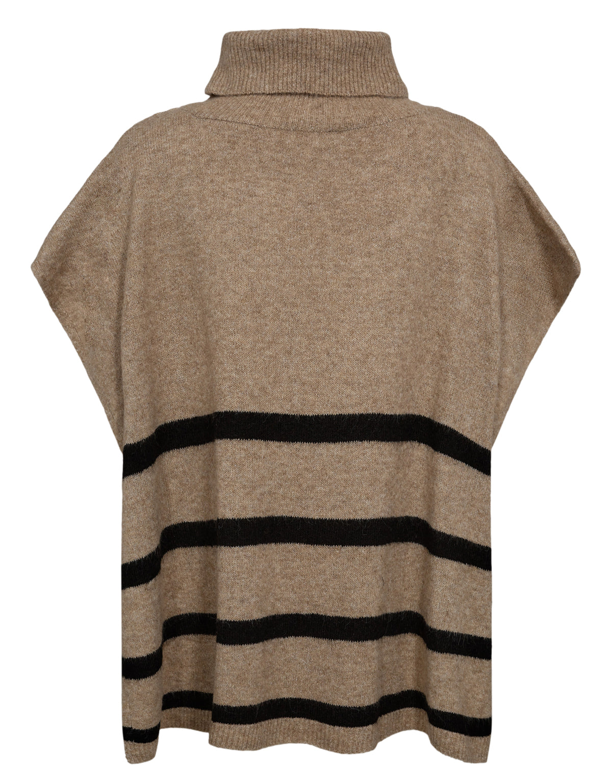 Numph Nunemba Rollneck Poncho in Tiger&