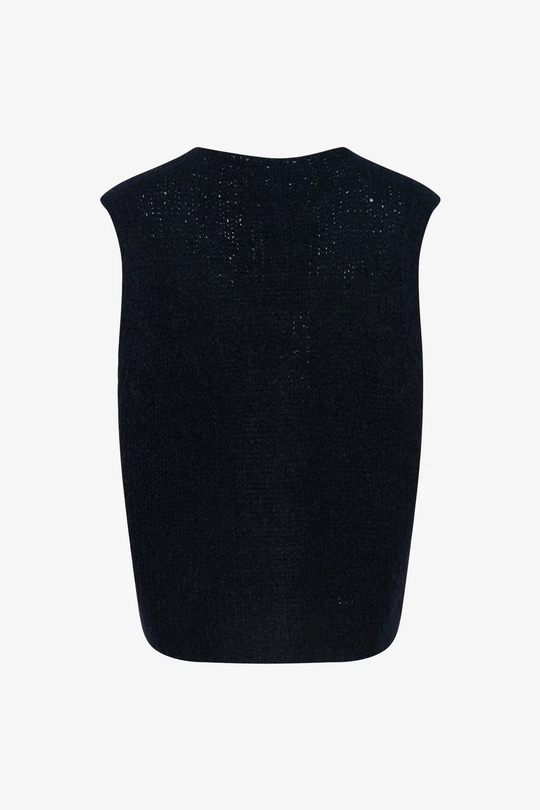 Jacey Knit Vest in Black